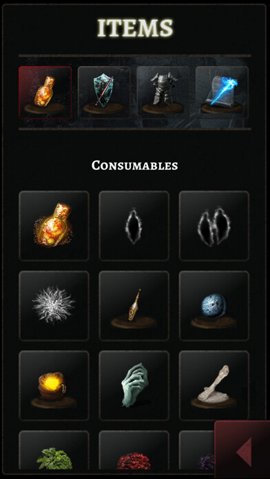 Emulate iPhone app Game Guide for Dark Souls using MyAndroid