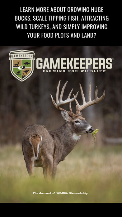 Emulate iPhone app GameKeepers Magazine using MyAndroid