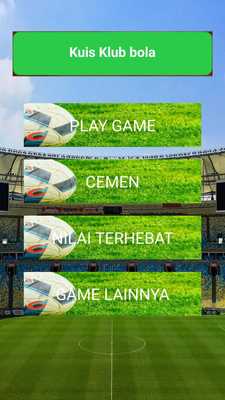 Emulate Android APK Game kuis Sepak bola indonesia