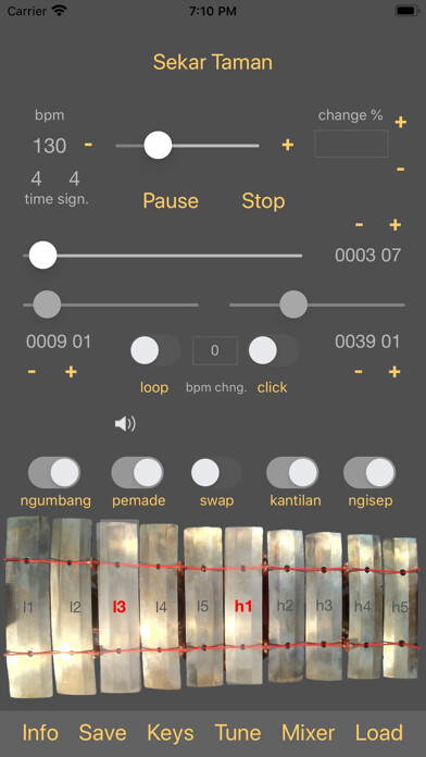 Emulate iPhone app Gamelan Gender lite using MyAndroid Emulate iPhone app Gamelan Gender lite using MyAndroid
