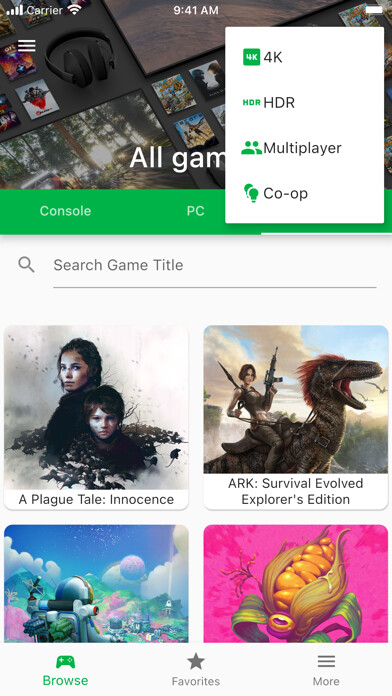 Run android online APK Game Pass List for Xbox XCloud from MyAndroid or emulate Game Pass List for Xbox XCloud using MyAndroid