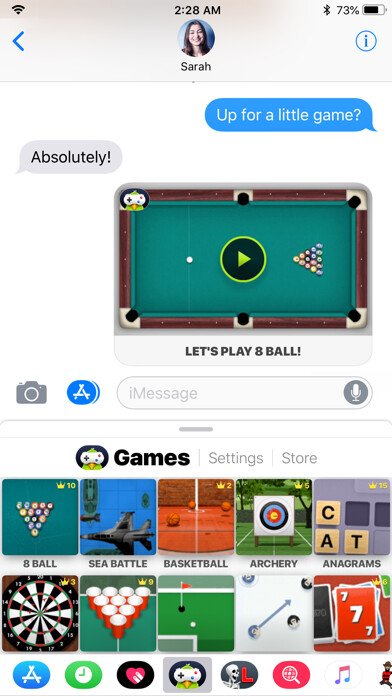 Emulate iPhone app GamePigeon using MyAndroid Emulate iPhone app GamePigeon using MyAndroid