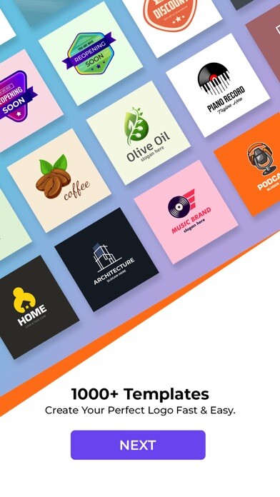 Emulate iPhone app Gamer Logo Maker using MyAndroid