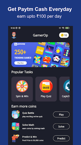 Run android online APK GamerOp - Earn Daily Gift Card from MyAndroid or emulate GamerOp - Earn Daily Gift Card using MyAndroid Run android online APK GamerOp - Earn Daily Gift Card from MyAndroid or emulate GamerOp - Earn Daily Gift Card using MyAndroid
