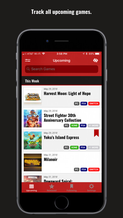 Emulate iPhone app Game Seeker - New & Upcoming using MyAndroid Emulate iPhone app Game Seeker - New & Upcoming using MyAndroid