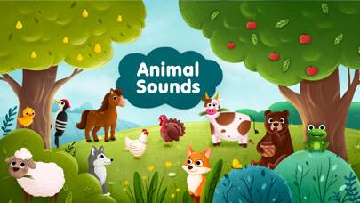 Emulate iPhone app Games for kids: Animals sounds using MyAndroid