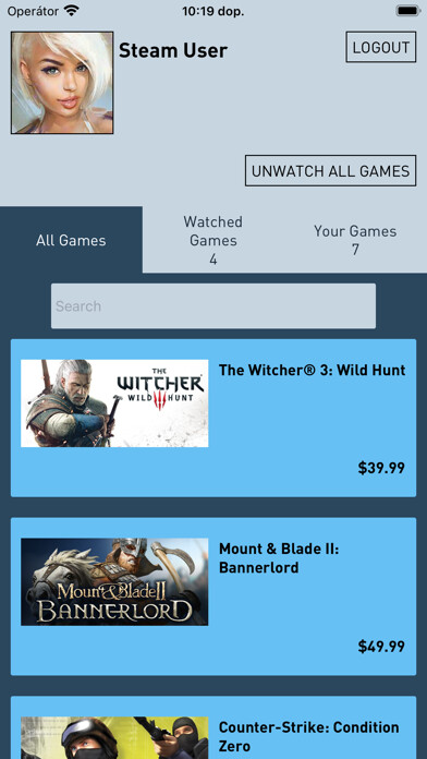 Emulate iPhone app Games On Sale Finder using MyAndroid Emulate iPhone app Games On Sale Finder using MyAndroid