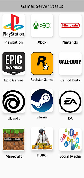 Run android online APK Games Server Status from MyAndroid or emulate Games Server Status using MyAndroid