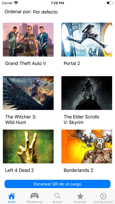 Emulate iPhone app GamesViewer using MyAndroid