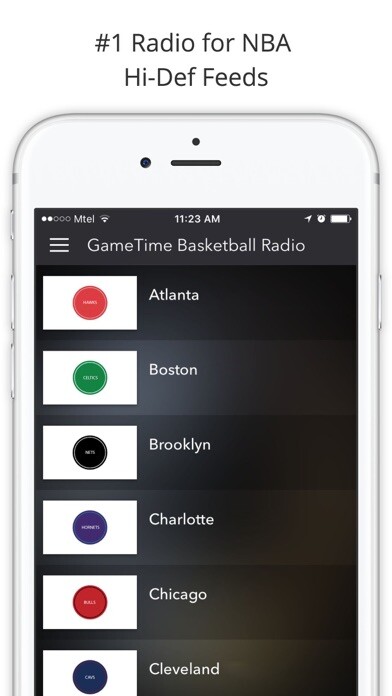 Emulate iPhone app GameTime Basketball Radio - For NBA Live Stream using MyAndroid Emulate iPhone app GameTime Basketball Radio - For NBA Live Stream using MyAndroid