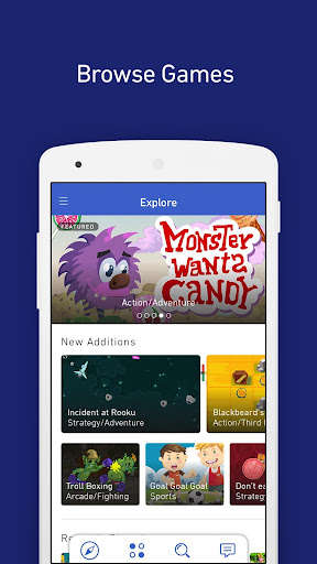 Run android online APK GameTrove from MyAndroid or emulate GameTrove using MyAndroid