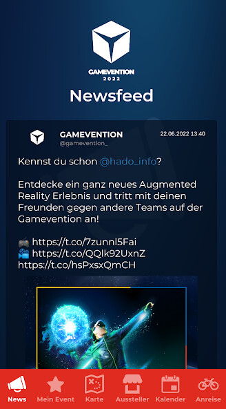 Run android online APK Gamevention App from MyAndroid or emulate Gamevention App using MyAndroid