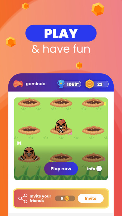 Emulate iPhone app Gamindo using MyAndroid