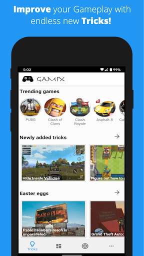 Run android online APK Gamix - Everything about Games! from MyAndroid or emulate Gamix - Everything about Games! using MyAndroid