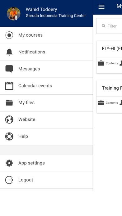 Emulate iPhone app GA Mobile Learning using MyAndroid