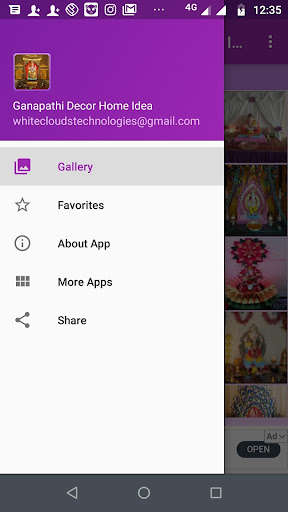 Run android online APK Ganapathi Decor Home Idea Gallery from MyAndroid or emulate Ganapathi Decor Home Idea Gallery using MyAndroid