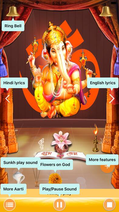Emulate iPhone app Ganapati Aarti-Jai Ganesh Deva using MyAndroid Emulate iPhone app Ganapati Aarti-Jai Ganesh Deva using MyAndroid