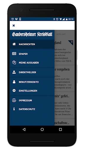 Run android online APK Gandersheimer Kreisblatt - Digital from MyAndroid or emulate Gandersheimer Kreisblatt - Digital using MyAndroid