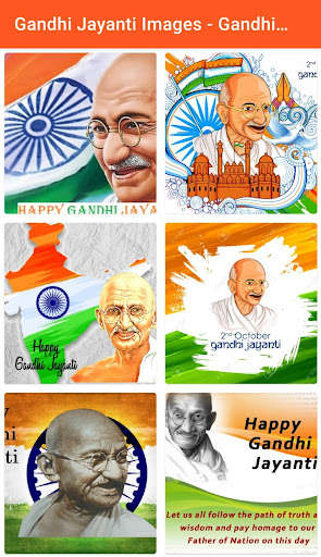 Run android online APK Gandhi Jayanti Images - Gandhi Jayanti Photos 2021 from MyAndroid or emulate Gandhi Jayanti Images - Gandhi Jayanti Photos 2021 using MyAndroid