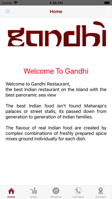 Run android online APK Gandhi Restaurant from MyAndroid or emulate Gandhi Restaurant using MyAndroid