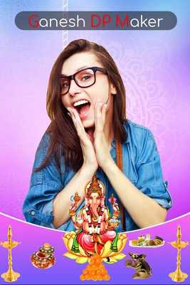 Emulate Android APK Ganesha DP Maker : Ganesha Profile Pic Maker