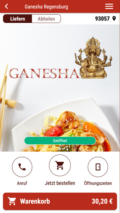 Emulate iPhone app Ganesha Regensburg using MyAndroid Emulate iPhone app Ganesha Regensburg using MyAndroid