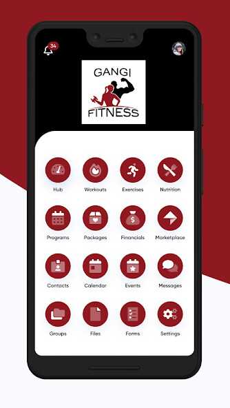 Run android online APK Gangi Fitness from MyAndroid or emulate Gangi Fitness using MyAndroid