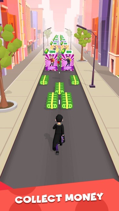 Emulate iPhone app Gang Rush Run using MyAndroid