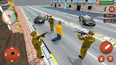 Emulate iPhone app Gangster Mafia  Shooting Games using MyAndroid
