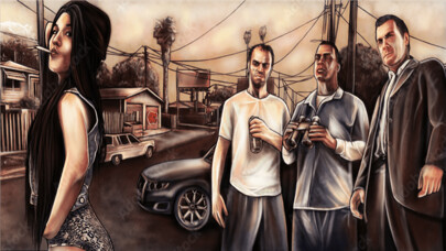Emulate iPhone app Gangster San Andreas using MyAndroid