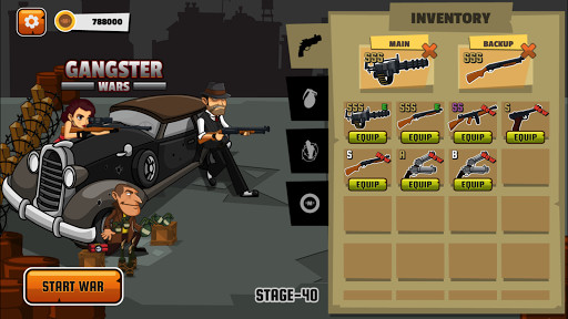 Run android online APK Gangster Wars : Defense from MyAndroid or emulate Gangster Wars : Defense using MyAndroid