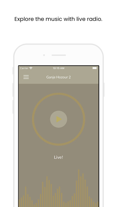 Emulate iPhone app Ganje Hozour 2 using MyAndroid