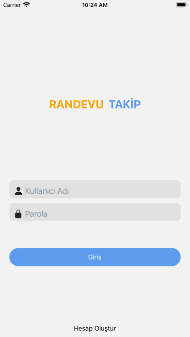 Emulate iPhone app Gantep Kuaför & Berber Randevu using MyAndroid
