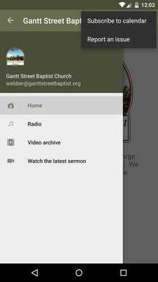 Emulate Android APK Gantt Street Baptist Church Emulate Android APK Gantt Street Baptist Church