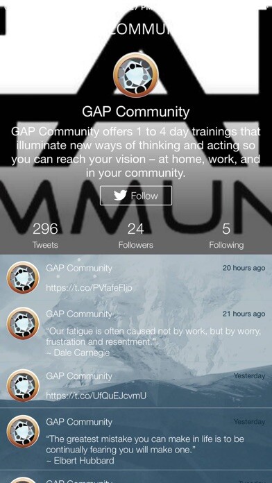 Emulate iPhone app GAP COMMUNITY using MyAndroid Emulate iPhone app GAP COMMUNITY using MyAndroid