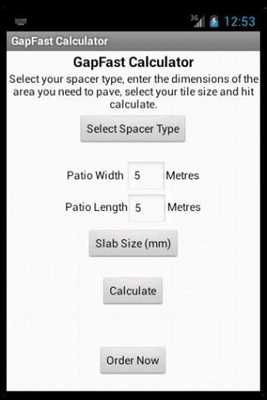 Emulate Android APK GapFast Calculator Emulate Android APK GapFast Calculator