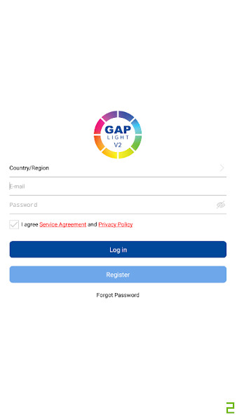Run android online APK GAP LIGHT V2 from MyAndroid or emulate GAP LIGHT V2 using MyAndroid