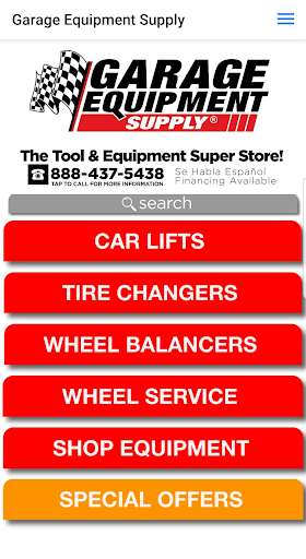 Run android online APK Garage Equipment Supply from MyAndroid or emulate Garage Equipment Supply using MyAndroid