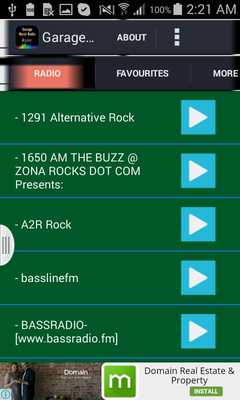 Emulate Android APK Garage Music Radio