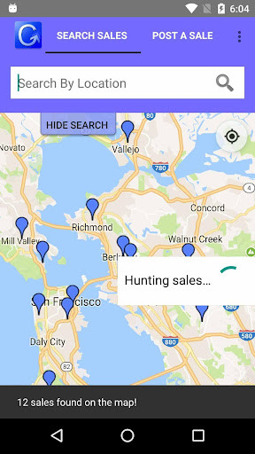 Run android online APK Garage Sale Hunter from MyAndroid or emulate Garage Sale Hunter using MyAndroid