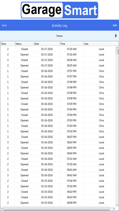 Emulate iPhone app GarageSmart using MyAndroid