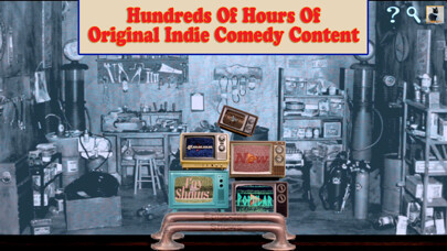 Emulate iPhone app Garage TV: Streaming Comedy using MyAndroid