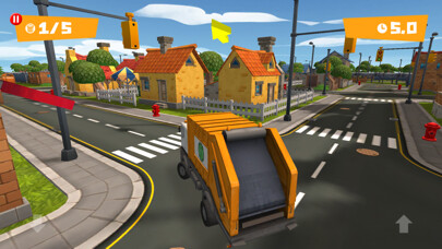 Emulate iPhone app Garbage Truck Drivers Wanted using MyAndroid