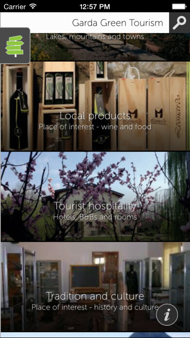 Emulate iPhone app GardaGreenTourism using MyAndroid