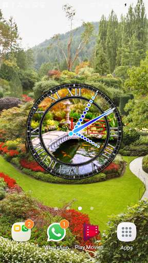 Run android online APK Garden Clock Live Wallpaper from MyAndroid or emulate Garden Clock Live Wallpaper using MyAndroid