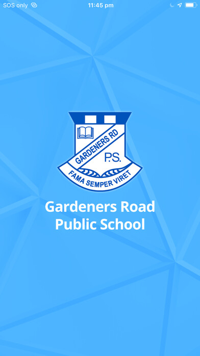 Emulate iPhone app Gardeners Road Public School using MyAndroid