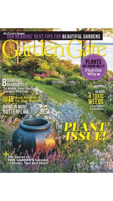 Emulate iPhone app Garden Gate Magazine using MyAndroid