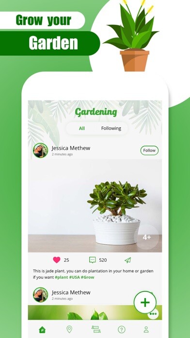 Emulate iPhone app Gardening JOY: Grow Garden App using MyAndroid