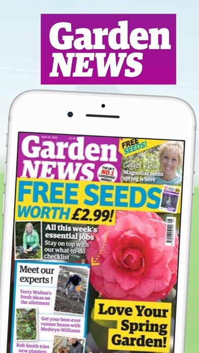 Emulate iPhone app Garden News Magazine using MyAndroid