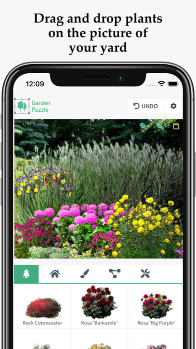 Emulate iPhone app GardenPuzzle - Plan a Garden using MyAndroid Emulate iPhone app GardenPuzzle - Plan a Garden using MyAndroid